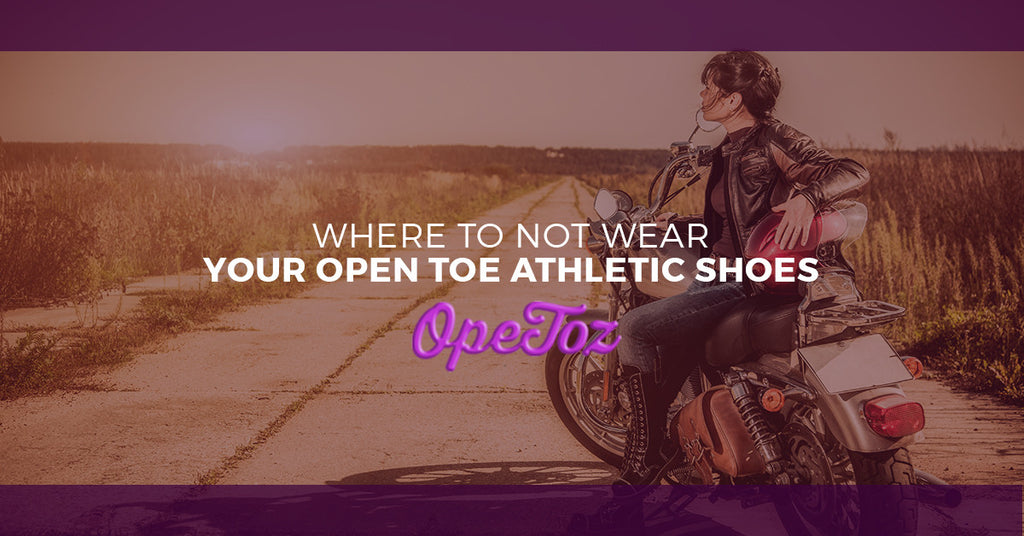 Where To Not Wear Your Open Toe Athletic Shoes