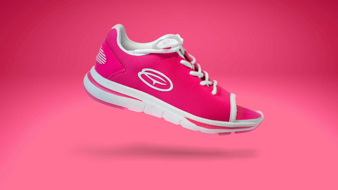 OpeToz Open Toe Athletic Shoes Toeless Socks