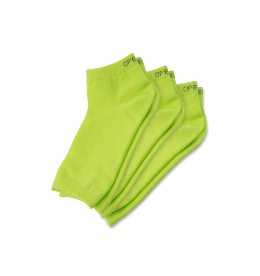 3 Pairs of Lime Green OpeToz Toeless Socks