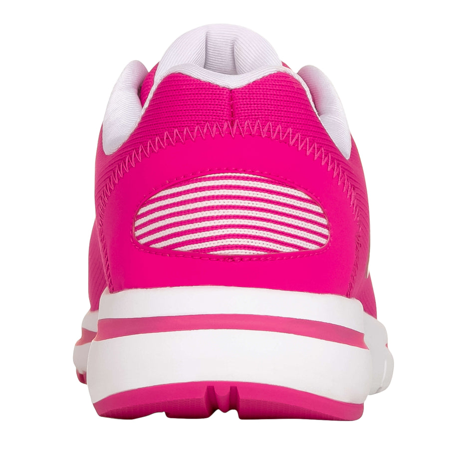 HOT PINK OpeToz Open Toe Athletic Shoe Back View