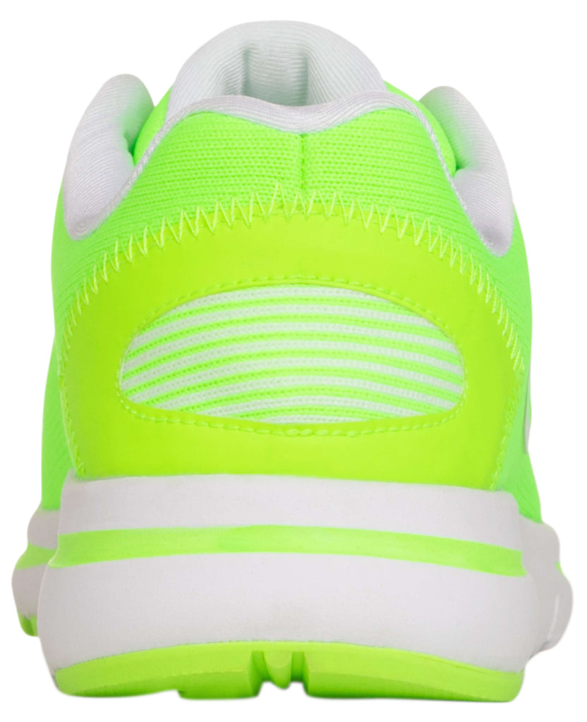 LIME GREEN OpeToz Open Toe Athletic Shoe Back View